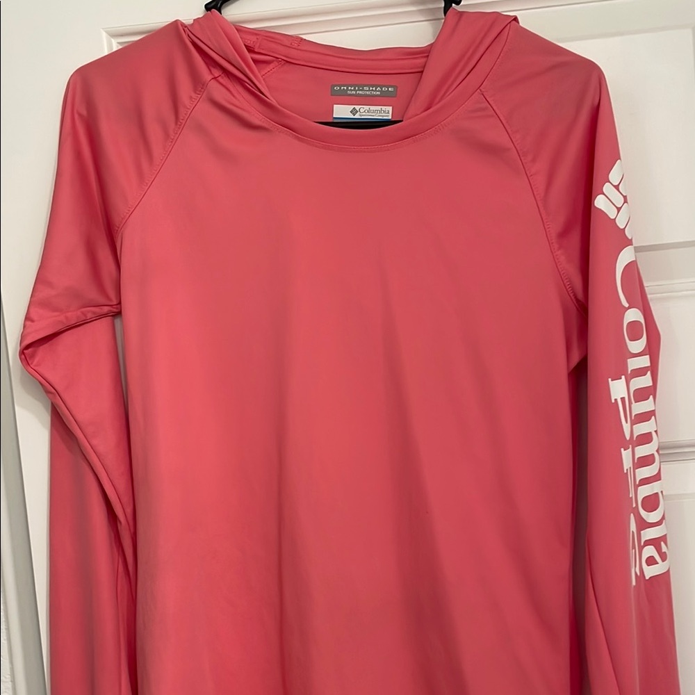 Columbia Pink Long Sleeve Hoodie